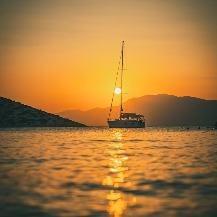 Business retreat on yacht